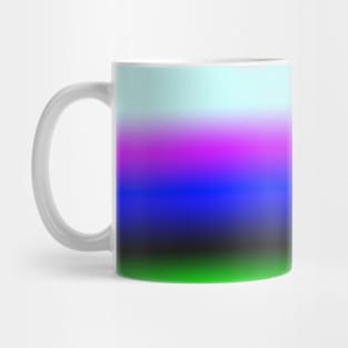 BLUE GREEN YELLOW TEXTURE ART Mug